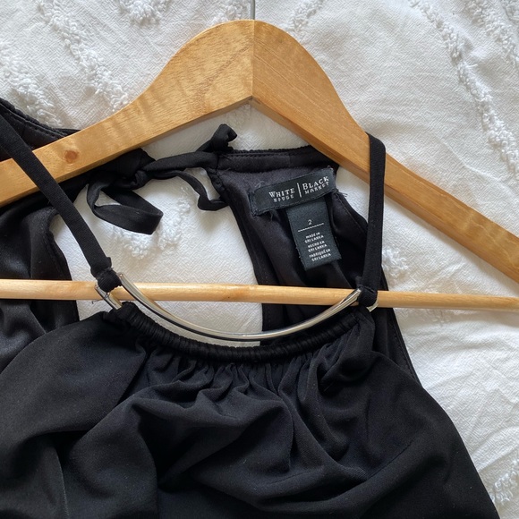 Black sleeveless jumpsuit - Picture 3 of 4